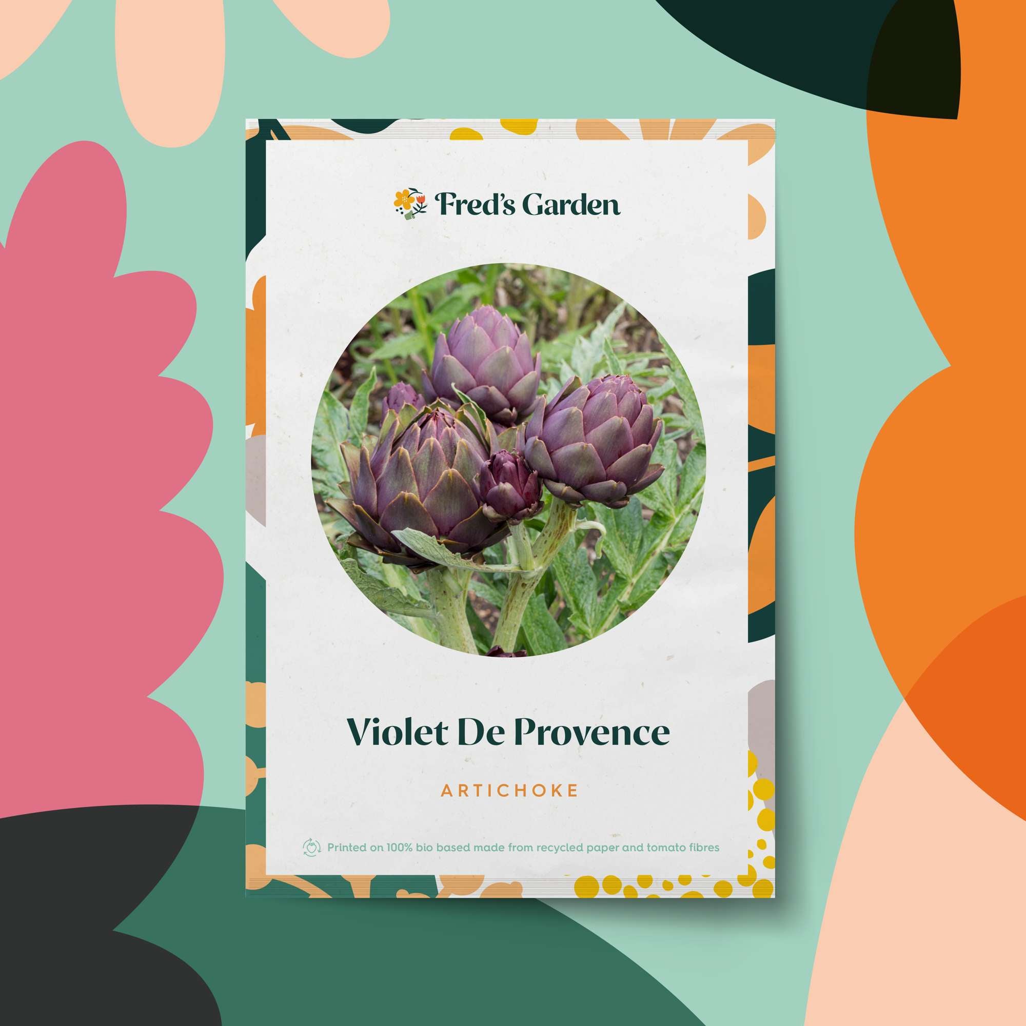 Kronärtskocka 'Violet de Provence' (frö)